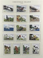 CHRISTMAS ISLAND: 1982 Assortment Birds Mint