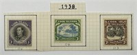 COOK ISLANDS: 1938 #112-114 Complete Set Mint MH