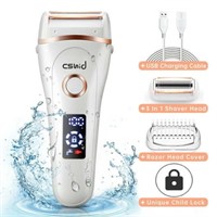 3 IN 1 Electric Razor for Women  USB Rechargeable