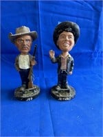 Jed And Jethro Bobble Head Figurines