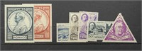 MONACO: 1946 #196-97, 198-202 Mint MPH