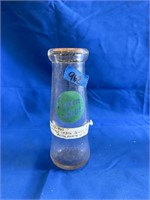 1930's Greenspot Drink Bottle With Cap