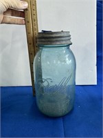 Ball Blue Mason Jar With Zinc Lid