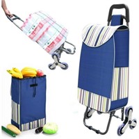 Foldable Stairs Climber Shopping Cart  Heavy Duty