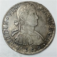 1809 MEXICO 8 REAL XF