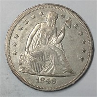 1849 $1 AU