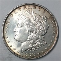 1878 8TF $1 MS64 NEARLY GEM!