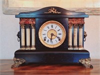 Sessions Column Mantel Clock
