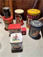 Selection of Misc Tins