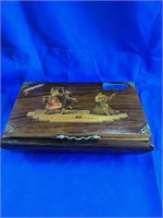 Italian Wooden Inlay Music Box