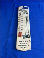 Vintage Hammonds Brothers Wall Thermometer