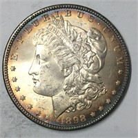 1898 $1  MS64  GREAT COLOR!