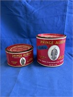 Prince Albert Tobacco Cans