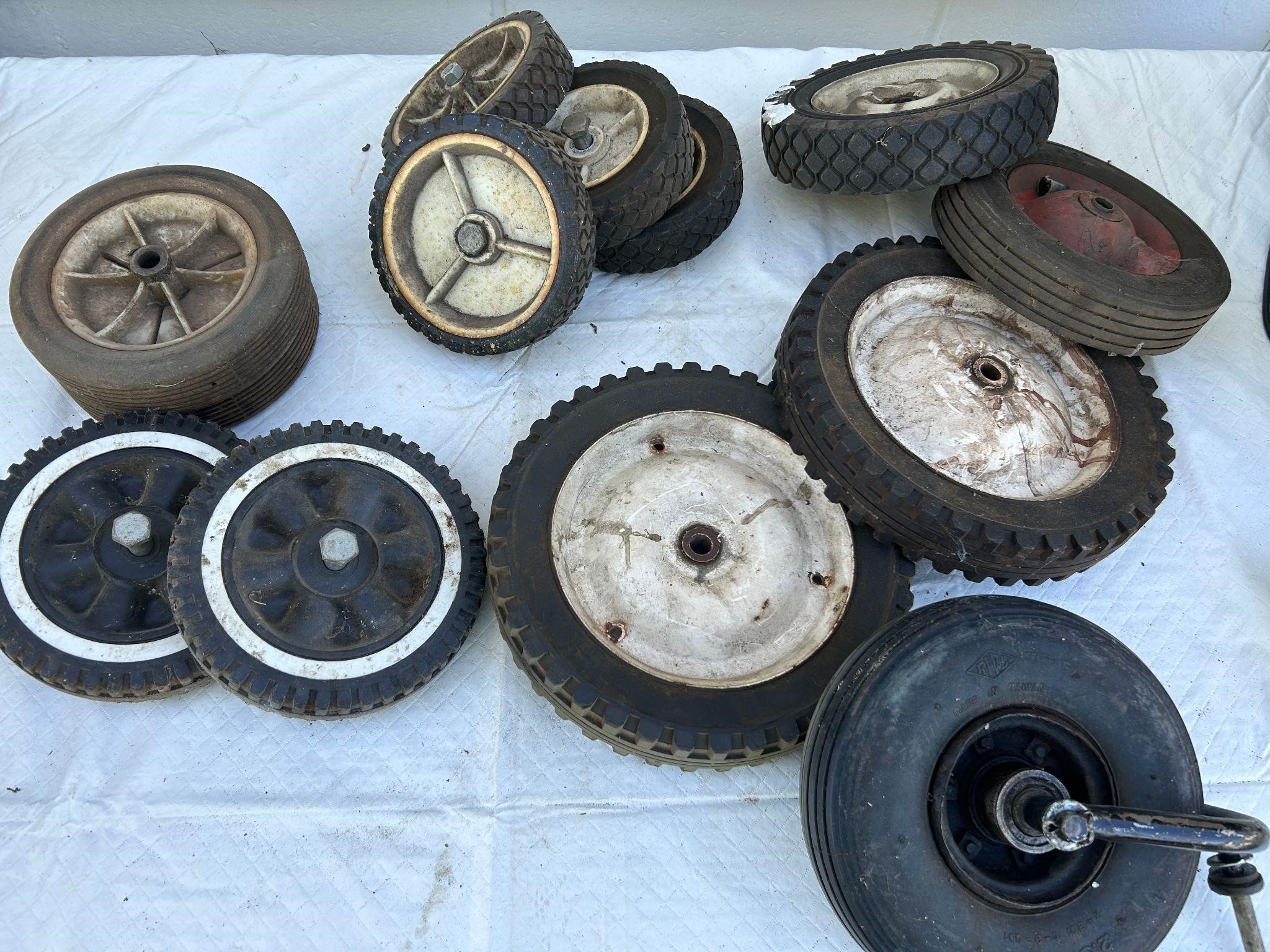 Assorted Lawn Tires