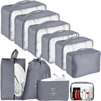 Arevtovis Packing Cubes 10 Piece Set with Cosmetic