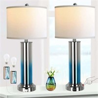 Partphoner 27' USB Ports Table Lamps Set of 2 with