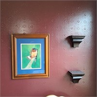 Wilma Pickett Painting, Wall Sconces