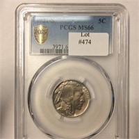 1931 5C PCGS MS66