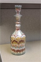 VintageSand Art in a Decanter