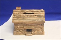 Ceramic Lincoln Penny Bank