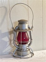 Dietz NYC Railroad Lantern w/ Red Globe