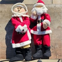 Santa and Mrs. Claus Decorations