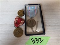 WWII military pins