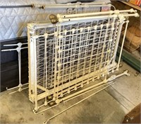 Pair Antique Baby Bed Frames
