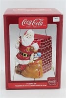 11" Coca Cola Santa Claus Cookie Jar NIB