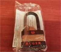 NEW - Ruger 2.5in x 50mm lock with keys