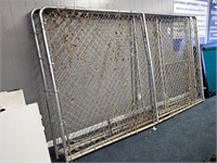 Four-12.5' Chainlink Panels.