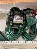 Three 25ft yard master extension cords