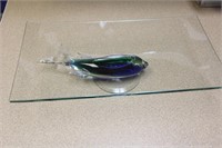 Art Glass Fish Counter Table