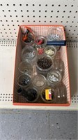 Containers of fasteners