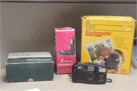 Lot of cameras, accessories