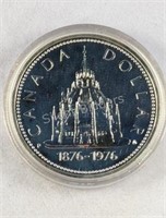 1876 -1976 Silver Canada Dollar