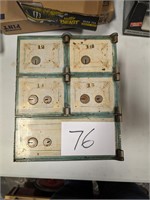 Vintage Heavy Duty Mail Lock Box