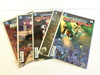 Lot of 5 Harley Quinn Related Comics