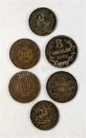 1852- 1902 World Coins