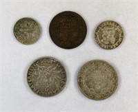 1862 -1911 Silver & Metal World Coins
