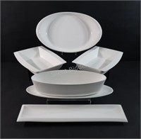 White Basics Serving Dishes & Trays