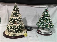 LIGHTED CHRISTMAS TREES, 1 THOMAS KINKADE