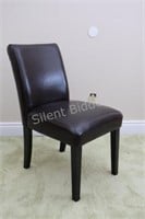 Bonded Leather High Back Occasional Chair