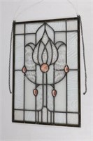 Artisian Textured Hanging Stain Glass Wall Pane