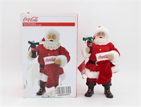 Kurt Adler Santa With Coke and Stocking NIB