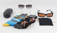 Sun Glasses by Cocoons & Fossil & New Socks