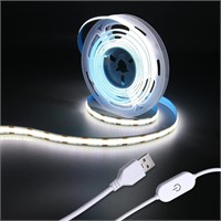 NEW 6.5FT LED Strip Lights White-Touch Control