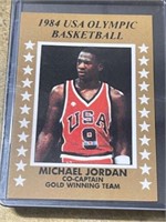 MICHAEL JORDAN 1984 USA OLYMPIC ROOKIE GOLD