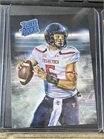 PATRICK MAHOMES 2017 RATED ROOKIE
