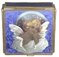 1993 Enesco Angel Trinket Box.